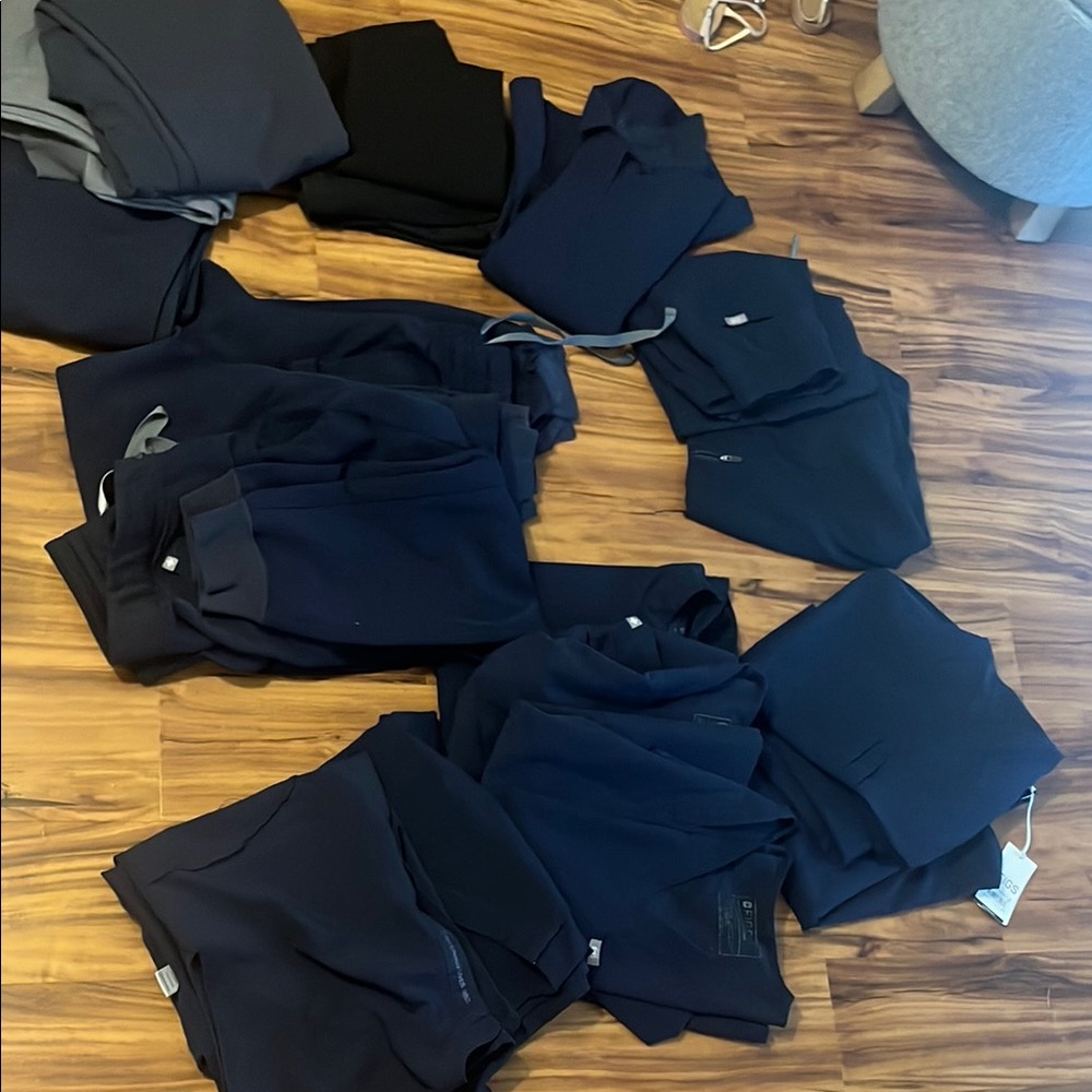 Assorted Black and Gray Pants Collection